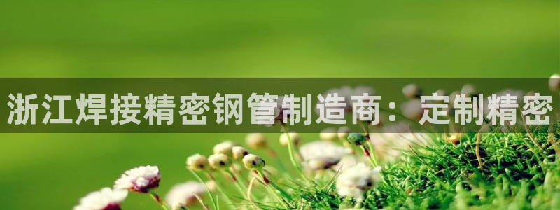 彩神是真的吗：浙江焊接精密钢管制造商：定制精密